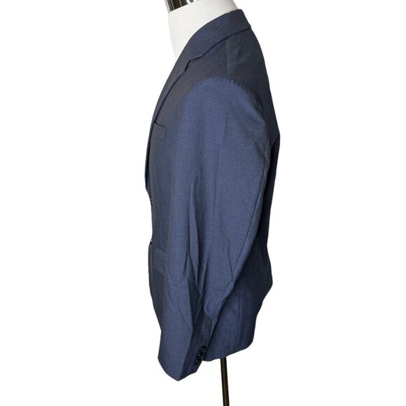 J.Crew Mens $398 Performance Suit Jacket Navy Size 42R AU591 - Picture 4 of 12